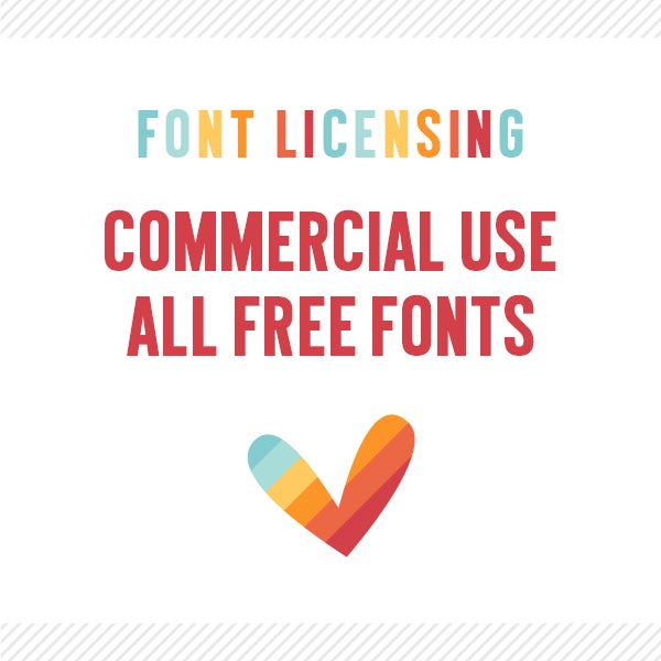 font license for commercial use